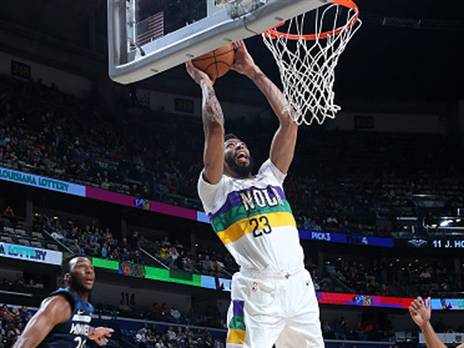 משחק לא שגרתי. דייויס (צילום: Layne Murdoch Jr./NBAE via Getty Images)