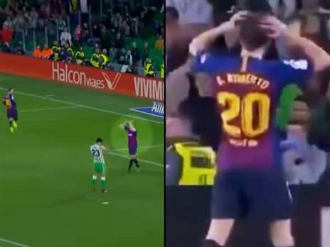 סרג'י רוברטו ולנגלה מתקשים להאמין למראה עיניהם