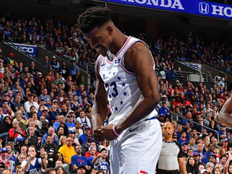 משחק טוב שלו לא הספיק לסיקסרס. ג'ימי באטלר (Gettyimages)