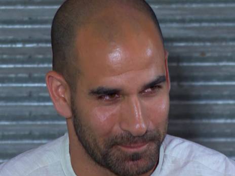 היו גם דמעות. אלברמן במעמד הפרישה