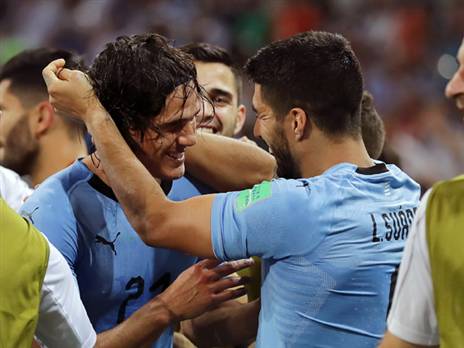 סוארס וקבאני. כולם יודעים מי המנהיג האמיתי (Getty)