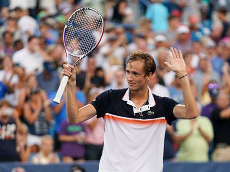 מדבדב. מגיע בכושר לאליפות ארה"ב הפתוחה (getty)