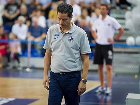 ספרופולוס, הפסד שני בהכנה (באדיבות מכבי תל אביב, האתר הרשמי)