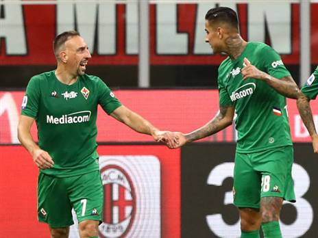 איזה ערב היה לו. ריברי חוגג בסן סירו (getty)