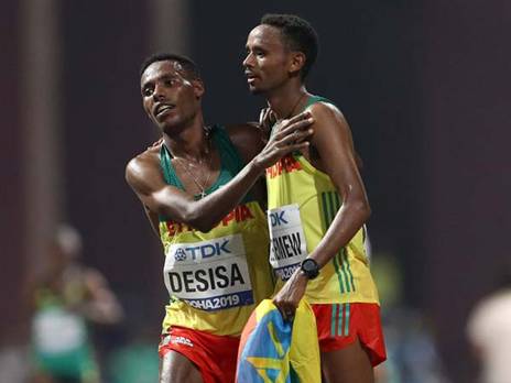 ניצחון אתיופי במרתון (Getty)