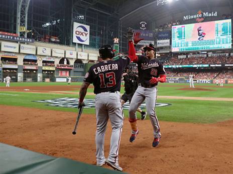 סוטו מרוצה (צילום: Rob Tringali/MLB Photos via Getty Images)