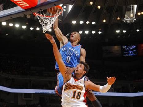 ווסטברוק בימים היפים באוקלהומה. (GETTY)