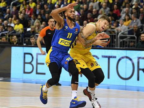 משחק ההגנה של מכבי פשוט לא התקיים. (GETTY)