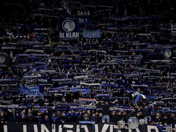 אוהדי אטאלנטה. הפיצו את הנגיף? (Getty Images)