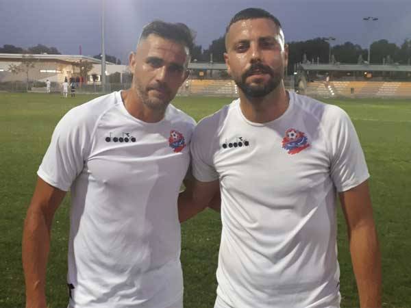 כובשים ונהנים. לאלה ואראל (צילום: הפועל חיפה)