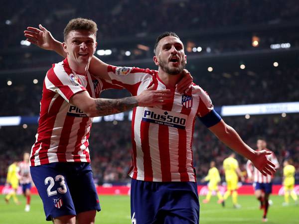 אתלטיקו בקרוב בפעולה (getty)