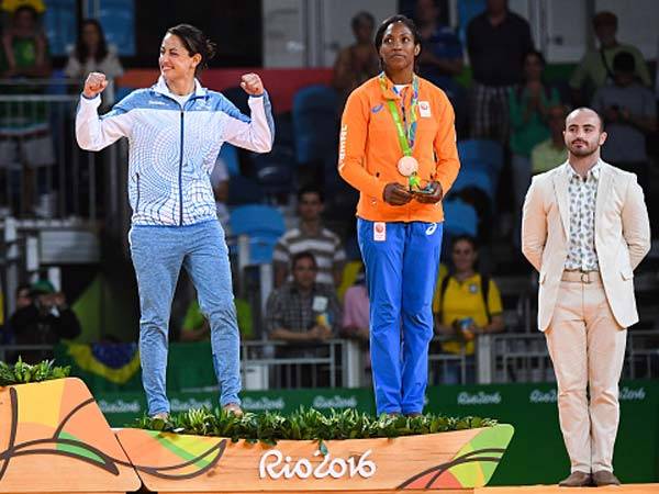 ג'רבי על הפודיום (getty)