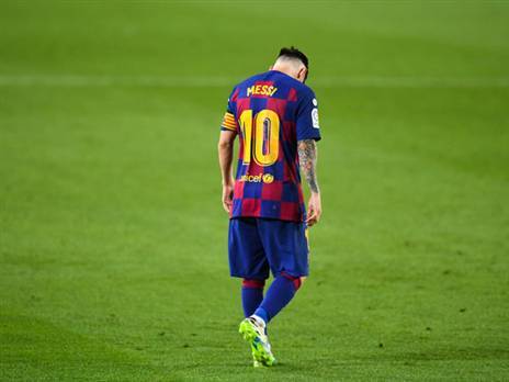 מתוסכל. מסי (getty)