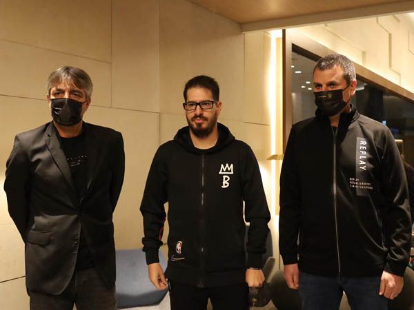 חוגג, אוחנה וברוש בנתב"ג (באדיבות בית"ר ירושלים)