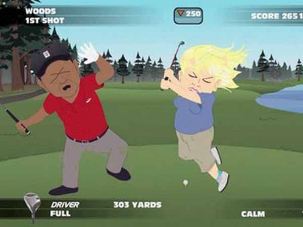 Sexual Healing - הפרק בו סאות פאערק צוחקת על שערוריית המין של טייגר וודס