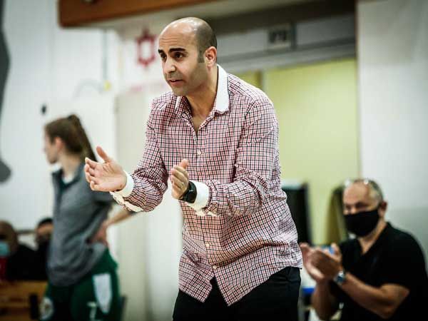 עומר צירלין. מכבי חיפה צריכה ניצחון (באדיבות מנהלת ליגת העל לנשים בכדורסל)