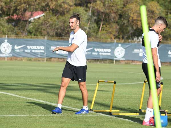 שון גולדברג. לראשונה בירוק (האתר הרשמי של מכבי חיפה)