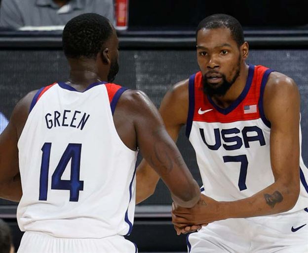 דוראנט וגרין. הדרך לא תהיה קלה (Getty)