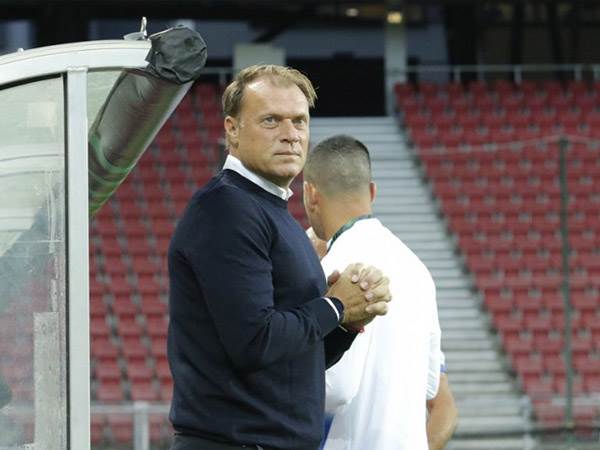 "נחליט על הסגל אחרי האימון". ואן לוון (באדיבות האתר הרשמי של מכבי ת"א)