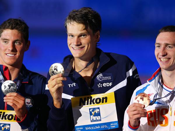 יאניק אנייל. חשדות חמורים מאוד נגד אחד השחיינים הגדולים בהיסטוריה של צרפת (GETTY)