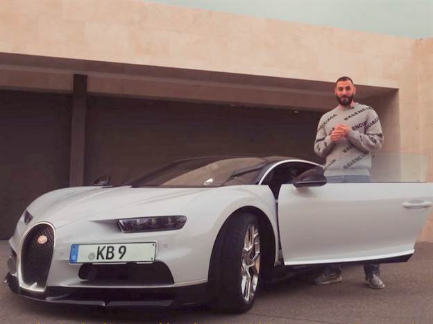 כרים בנזמה והבוגטי שירון. "הכי מהירה שיש לי". שלכם תמורת 3.5 מיליון דולר