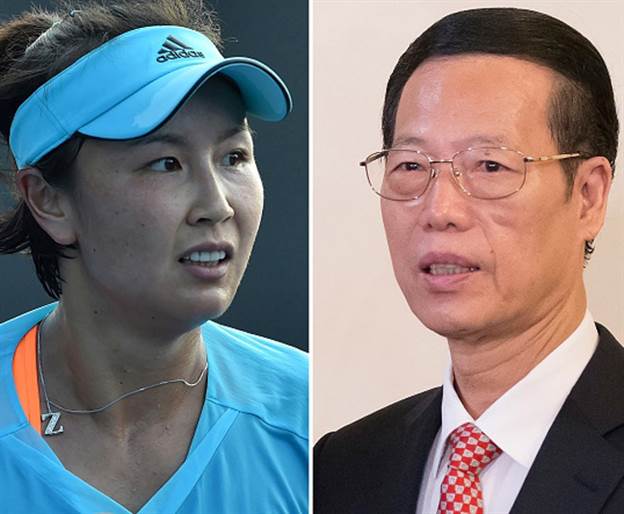 פנג שוואי. התראיינה לתקשורת הצרפתית (GETTY)