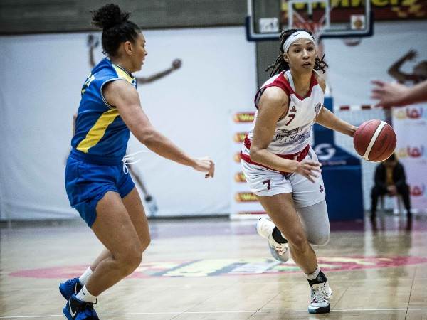 סימס וראשל''צ בחזרה במקום הראשון (קרדיט: מנהלת ליגת העל לנשים בכדרוסל)