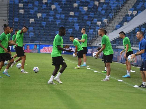 מקווים להוציא תוצאה טובה (האתר הרשמי של מכבי חיפה)