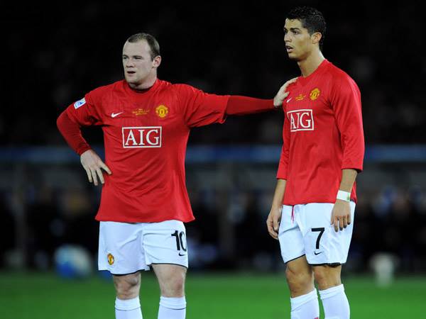 רוני עם רונאלדו. עניין של קנאה? (Shaun Botterill/Getty Images)