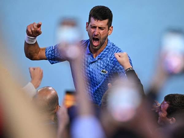 שנה של תסכול יצאה. ג'וקוביץ' (GETTY)