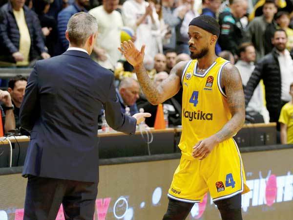 בראון וקטש. במכבי התגעגעו לכוכב ביורוליג (GETTY)