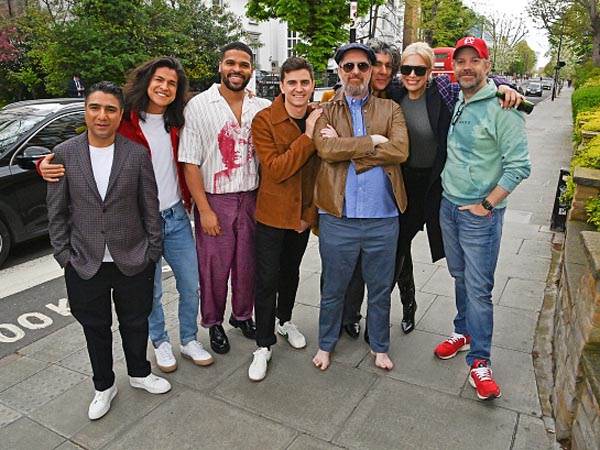 גרמו לאופטימיות. שחקני טד לאסו (GETTY)