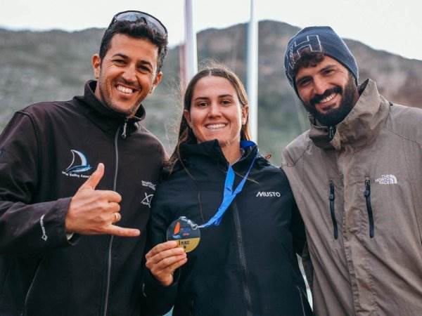 דניאלה פלג. הישג אדיר לגולשת (צילום: sailing energy)