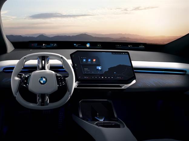 תא הנוסעים של ה-iX3 החדש - לא קמצו באבזור