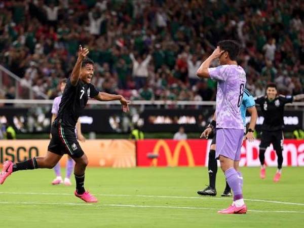אך רומו העלה את מקסיקו ליתרון בדקה ה-50 (GETTY)
