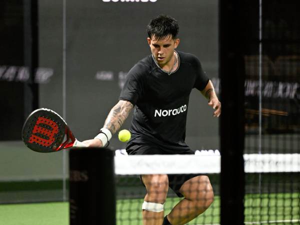 (Photo by Jason Koerner/Getty Images for Reseve Padel)