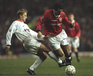 מגן קושיצה מול ראיין גיגס (Getty)