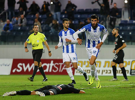 בגאריץ' חוגג שיוויון דרמטי לאשדוד (צילום: לירון מולדובן)