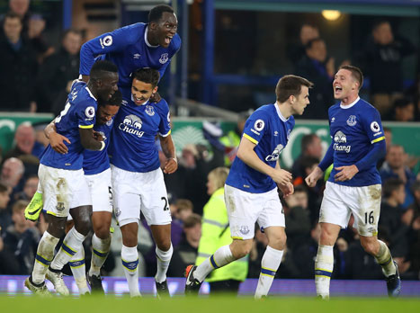 אברטון עצרה את ארסנל (GETTY)