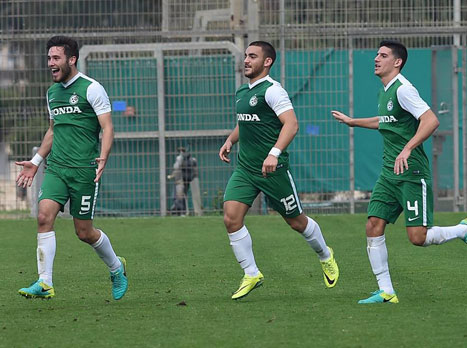 הירוקים לא עוצרים (הפייסבוק של מכבי חיפה)