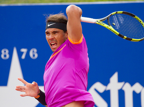 אין שני לו על חימר. נדאל (getty)