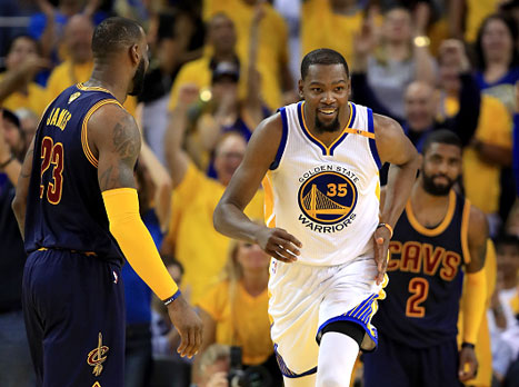 הווריירס עלו ל-0:1 בקלות (getty)