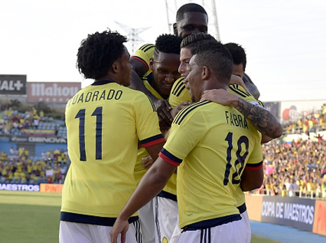 הקולומביאנים חגגו (getty)