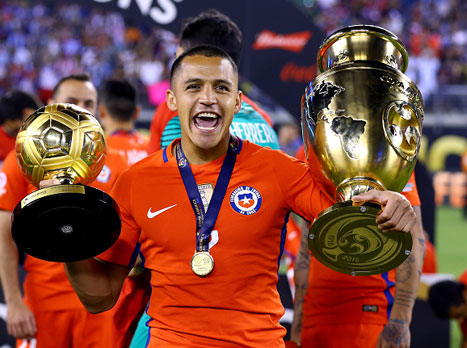 אלכסיס יחגוג גם ברוסיה עם צ'ילה? (getty)