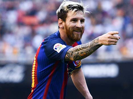 אוהב קעקועים. מסי (getty)