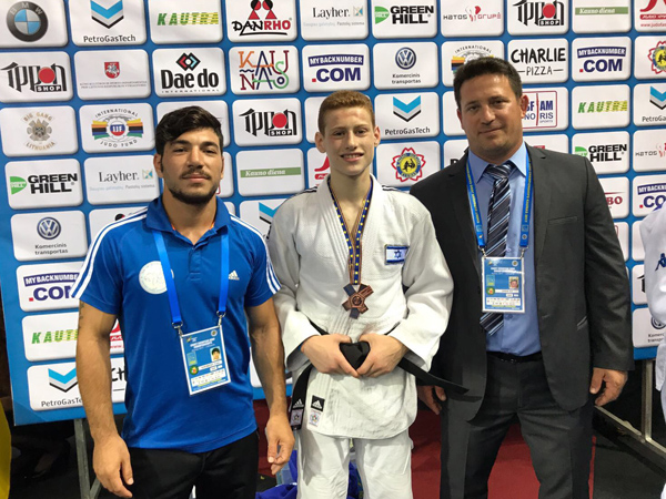 מתן שני. הישג שיא (צילום באדיבות איגוד הג'ודו)