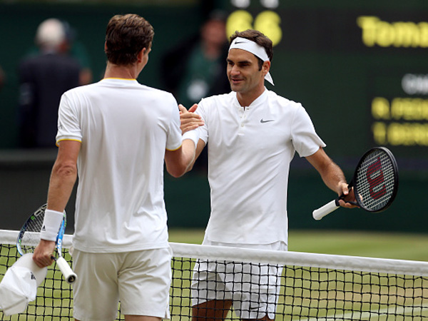 לקום ולהריע. פדרר (getty)