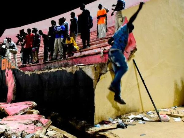 טרגדיה בגמר גביע הליגה (Twitter)