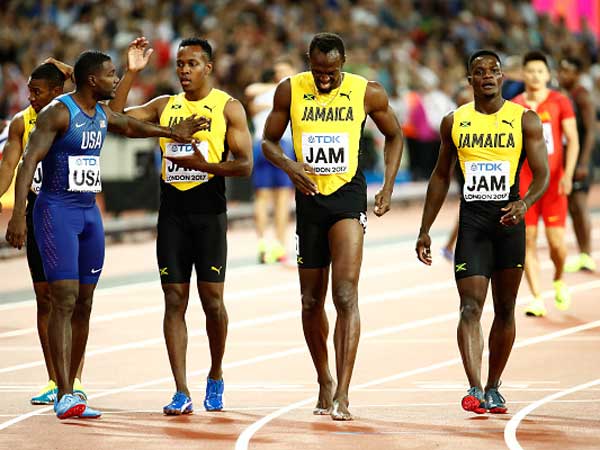 "נדיר לראות ככה את בולט". גאטלין (Getty)