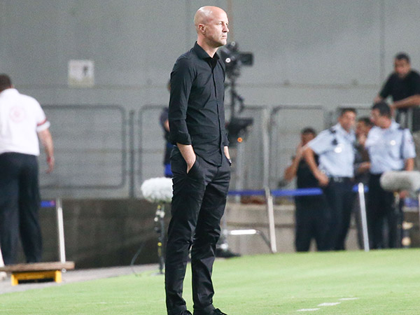 קרויף. ספג הפסד ראשון כמאמן (צילום: דני מרון)